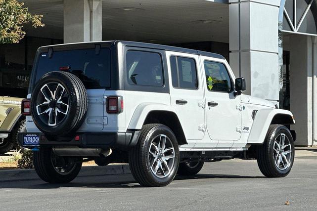 Photo of 2024 Bright White Clearcoat Jeep Wrangler 4xe