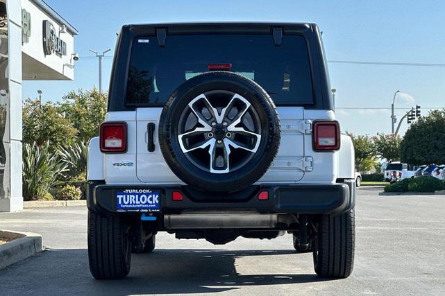 Photo of 2024 Bright White Clearcoat Jeep Wrangler 4xe