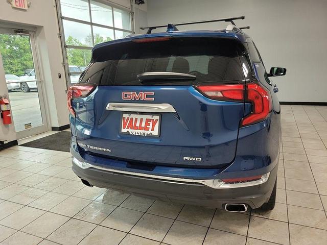 Photo of 2020 Blue Emerald Metallic GMC Terrain