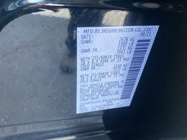 Photo of 2023 Super Black Nissan Pathfinder