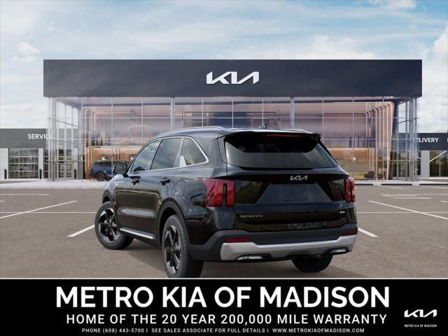 Photo of 2025 Aurora Black Pearl Kia Sorento Hybrid