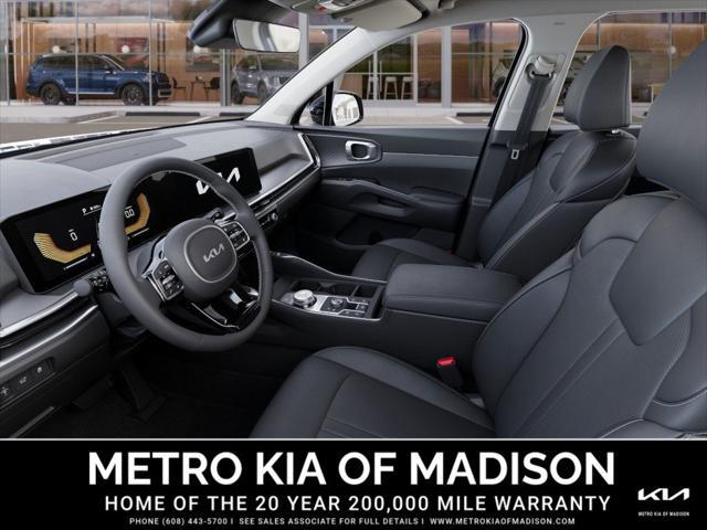 Photo of 2025 Aurora Black Pearl Kia Sorento Hybrid