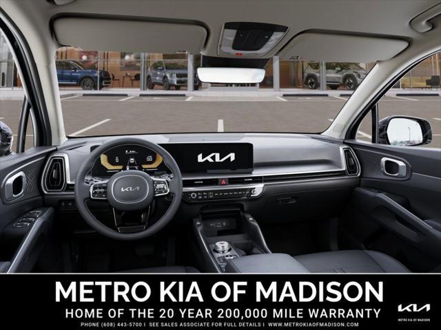 Photo of 2025 Aurora Black Pearl Kia Sorento Hybrid