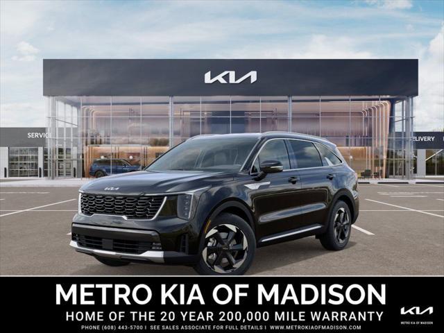 Photo of 2025 Aurora Black Pearl Kia Sorento Hybrid