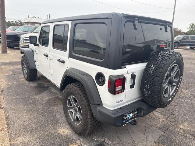 Photo of 2021 Bright White Clearcoat Jeep Wrangler Unlimited