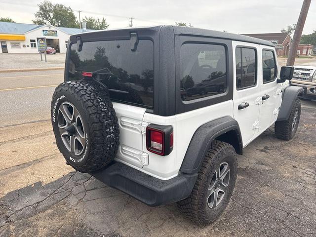 Photo of 2021 Bright White Clearcoat Jeep Wrangler Unlimited