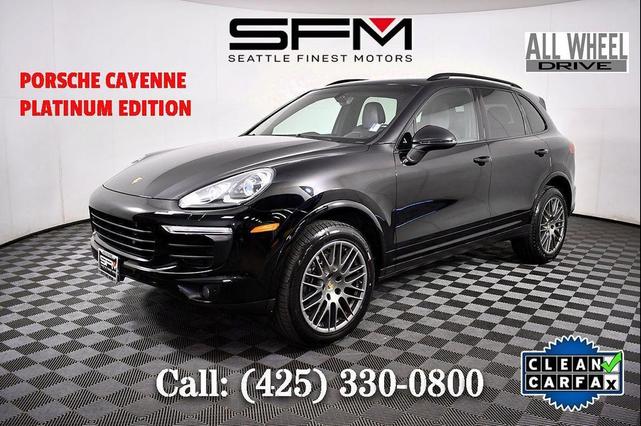 Photo of 2017 Black Porsche Cayenne