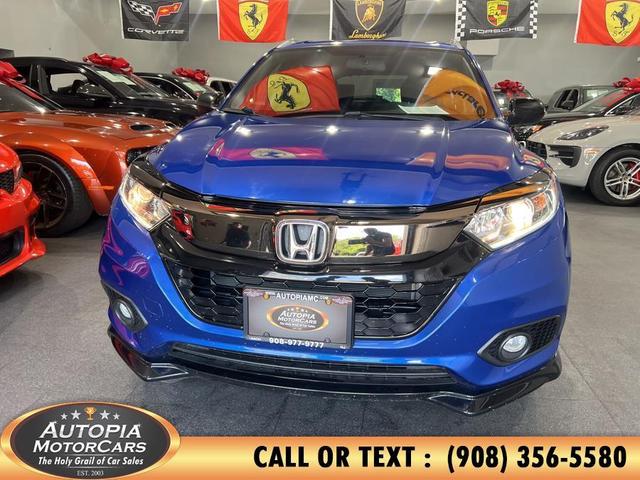 Photo of 2021 Aegean Blue Metallic Honda HR-V