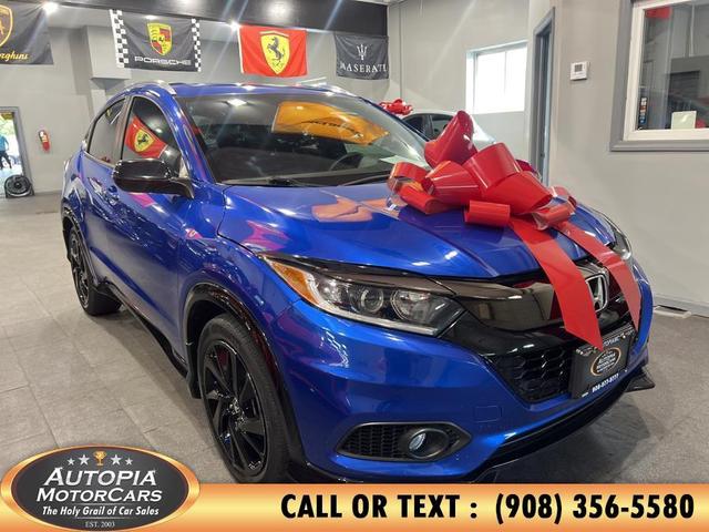 Photo of 2021 Aegean Blue Metallic Honda HR-V