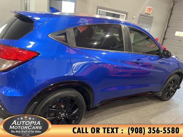 Photo of 2021 Aegean Blue Metallic Honda HR-V
