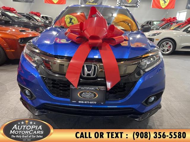 Photo of 2021 Aegean Blue Metallic Honda HR-V