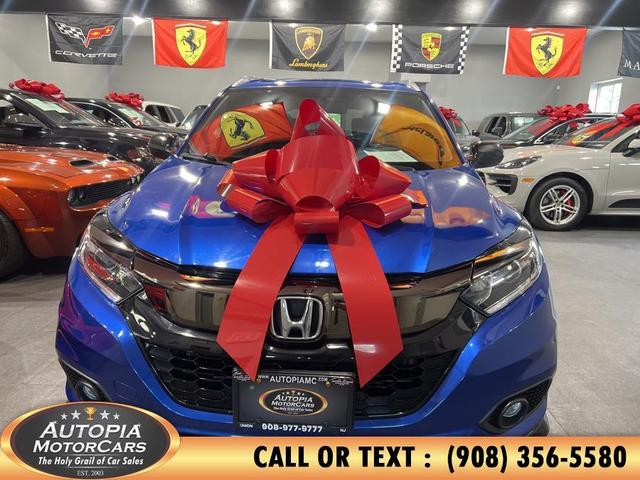 Photo of 2021 Aegean Blue Metallic Honda HR-V