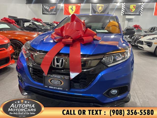Photo of 2021 Aegean Blue Metallic Honda HR-V