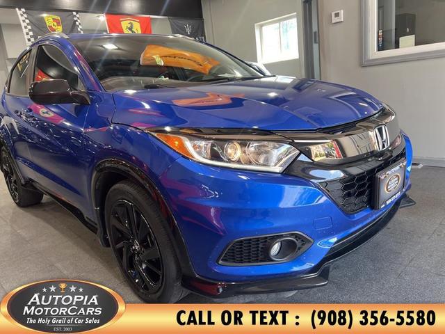 Photo of 2021 Aegean Blue Metallic Honda HR-V