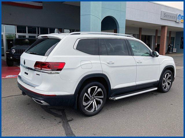 Photo of 2021 Pure White Volkswagen Atlas