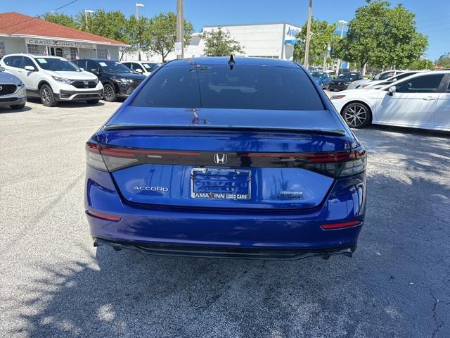 Photo of 2023 Blue Honda Accord Hybrid