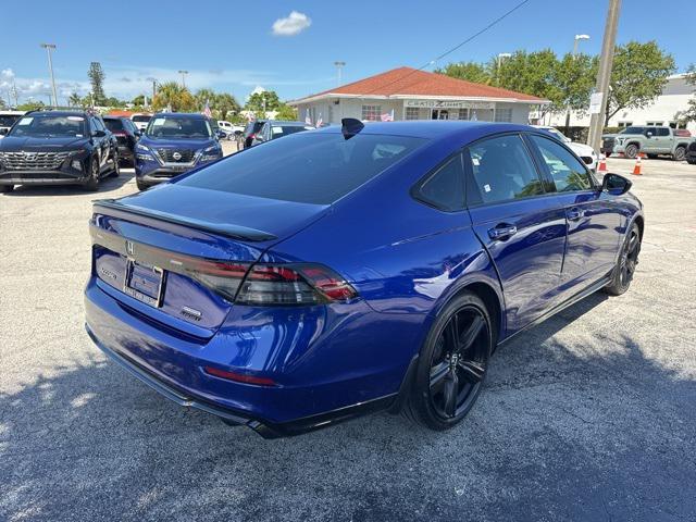 Photo of 2023 Blue Honda Accord Hybrid