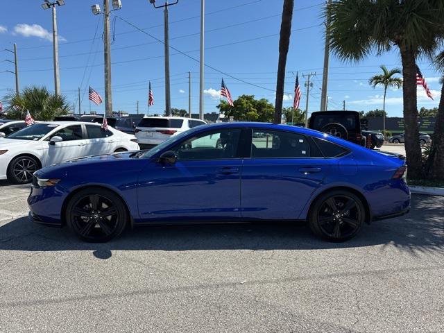 Photo of 2023 Blue Honda Accord Hybrid