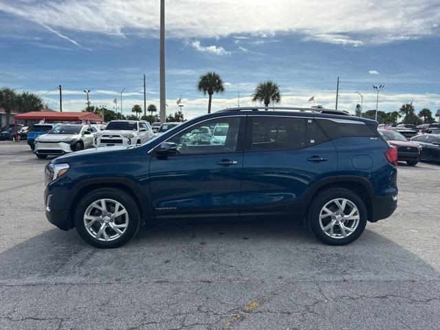 Photo of 2020 Blue Emerald Metallic GMC Terrain