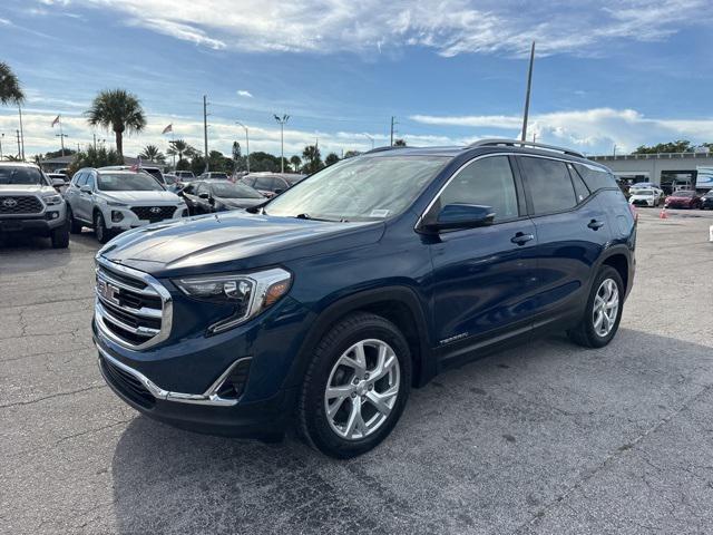 Photo of 2020 Blue Emerald Metallic GMC Terrain