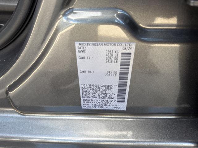 Photo of 2025 Gun Metallic Nissan Altima