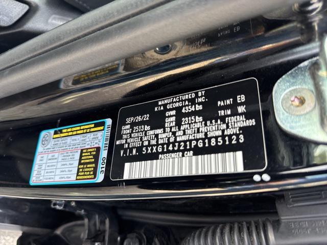 Photo of 2023 Ebony Black Kia K5