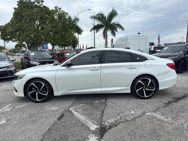Photo of 2022 White Honda Accord