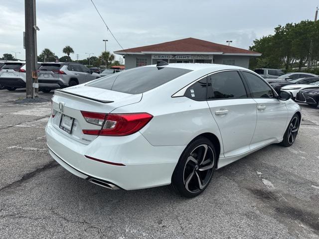 Photo of 2022 White Honda Accord