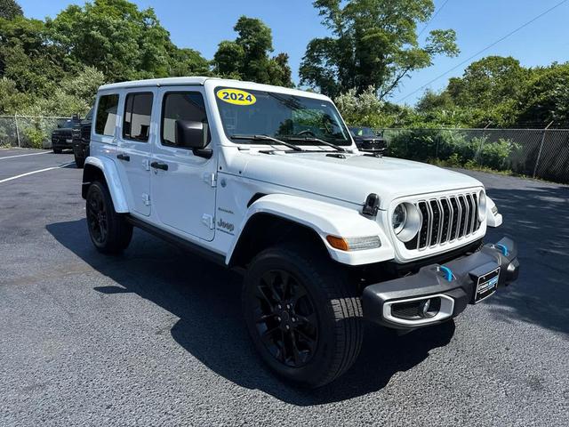Photo of 2024 Bright White Clearcoat Jeep Wrangler 4xe