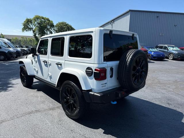 Photo of 2024 Bright White Clearcoat Jeep Wrangler 4xe