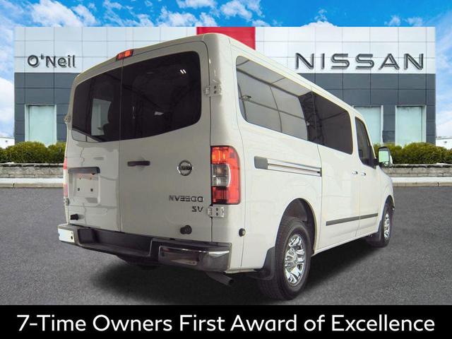 Photo of 2018 Pearl White Nissan NV Passenger NV3500 HD