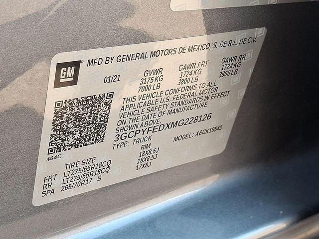 Photo of 2021 Satin Steel Metallic Chevrolet Silverado 1500