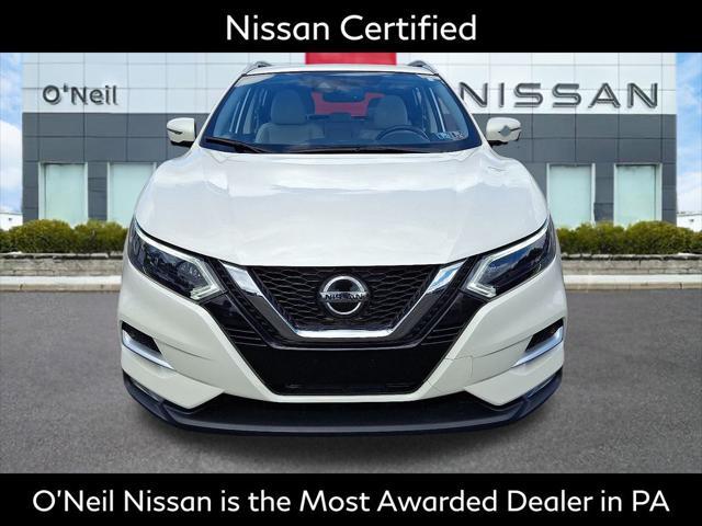 Photo of 2022 Pearl White Tricoat Nissan Rogue Sport