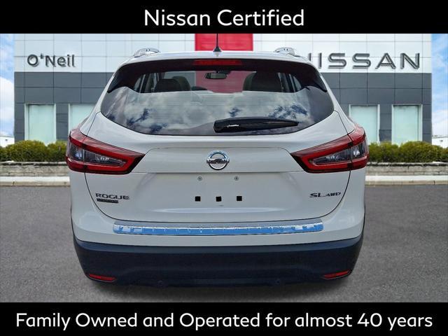 Photo of 2022 Pearl White Tricoat Nissan Rogue Sport