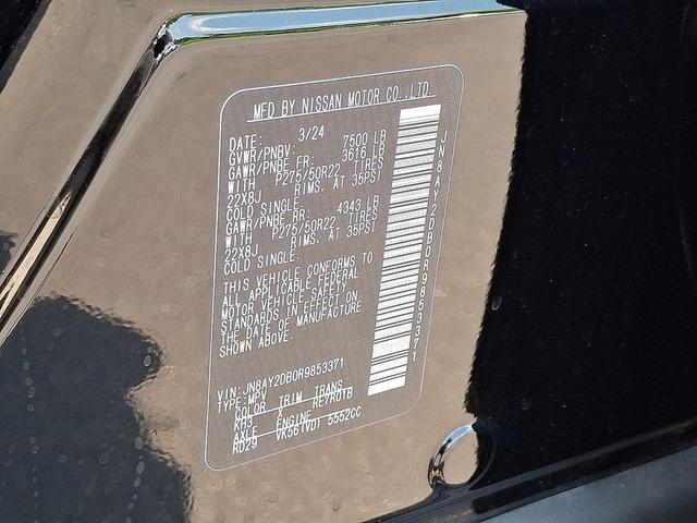 Photo of 2024 Super Black Nissan Armada