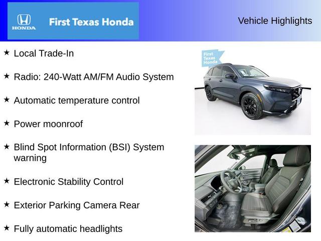Photo of 2025 Meteorite Gray Metallic Honda CR-V Hybrid