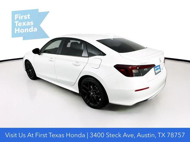 Photo of 2025 Platinum White Pearl Honda Civic Hybrid