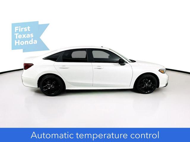 Photo of 2025 Platinum White Pearl Honda Civic Hybrid