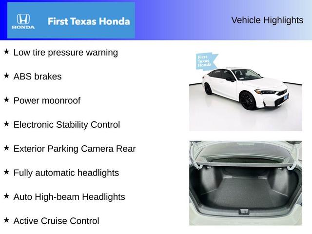 Photo of 2025 Platinum White Pearl Honda Civic Hybrid