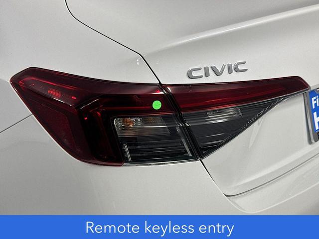 Photo of 2025 Platinum White Pearl Honda Civic Hybrid