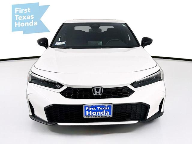 Photo of 2025 Platinum White Pearl Honda Civic Hybrid