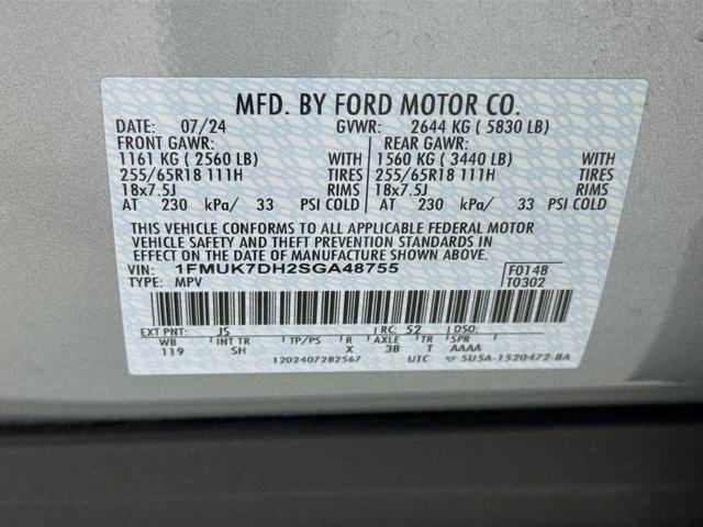 Photo of 2025 ICONIC SILVER METALLIC Ford Explorer