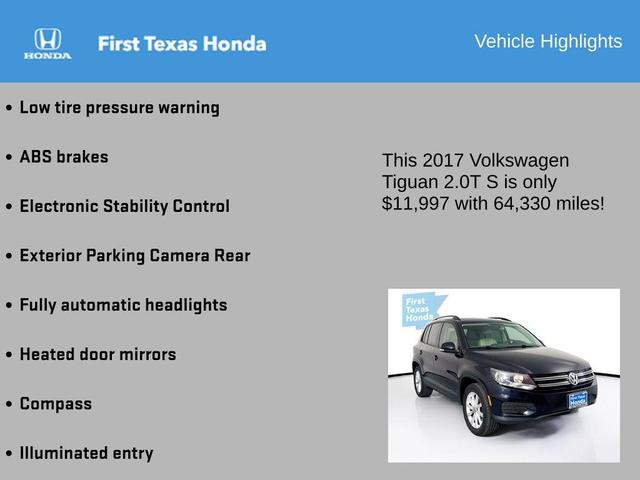Photo of 2017 Deep Black Pearl Volkswagen Tiguan