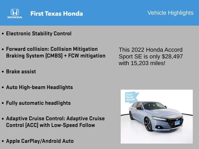 Photo of 2022 Gray Pearl Honda Accord
