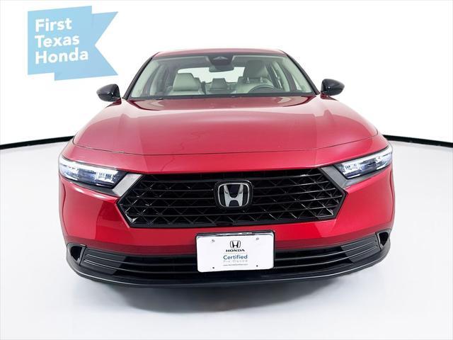 Photo of 2025 Radiant Red Metallic Honda Accord