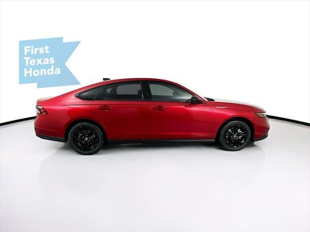 Photo of 2025 Radiant Red Metallic Honda Accord