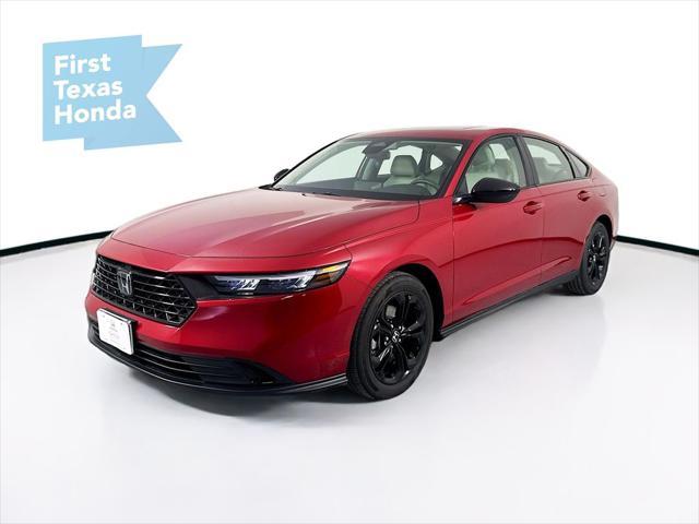 Photo of 2025 Radiant Red Metallic Honda Accord
