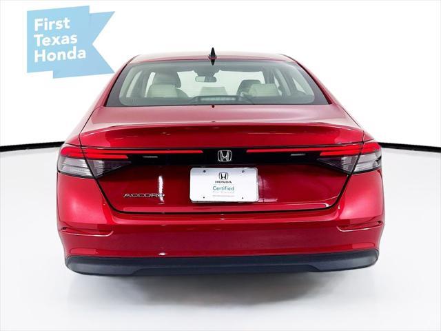 Photo of 2025 Radiant Red Metallic Honda Accord