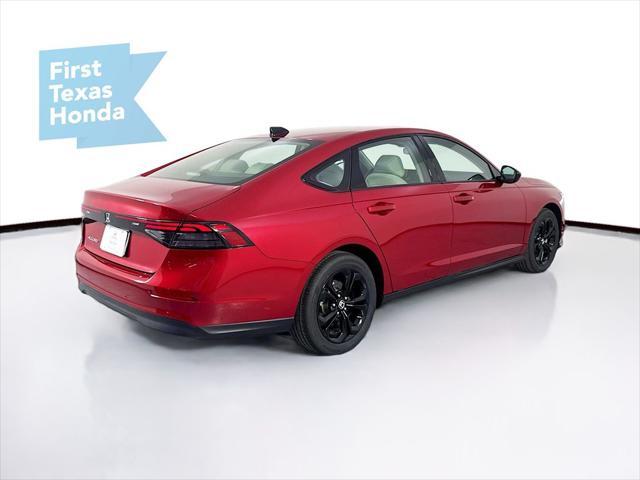 Photo of 2025 Radiant Red Metallic Honda Accord