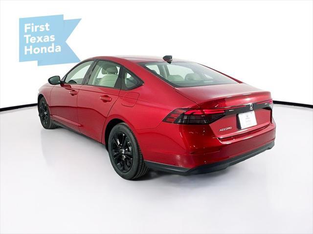Photo of 2025 Radiant Red Metallic Honda Accord